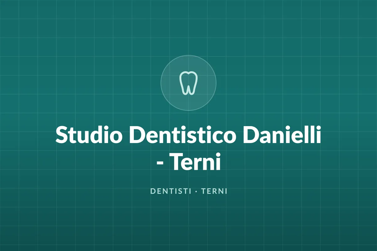 Studio Dentistico Danielli - Terni