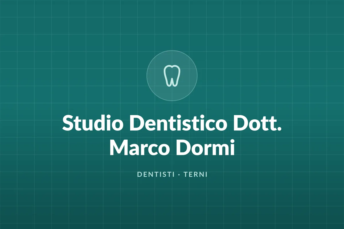 Studio Dentistico Dott. Marco Dormi