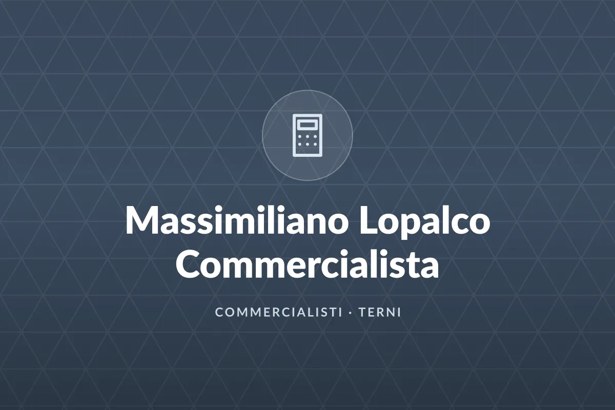 Massimiliano Lopalco Commercialista