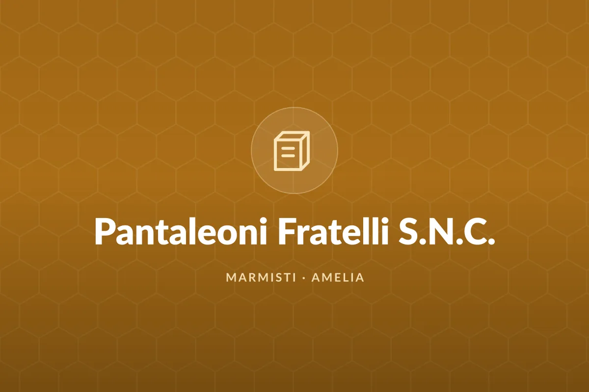 Pantaleoni Fratelli S.N.C.