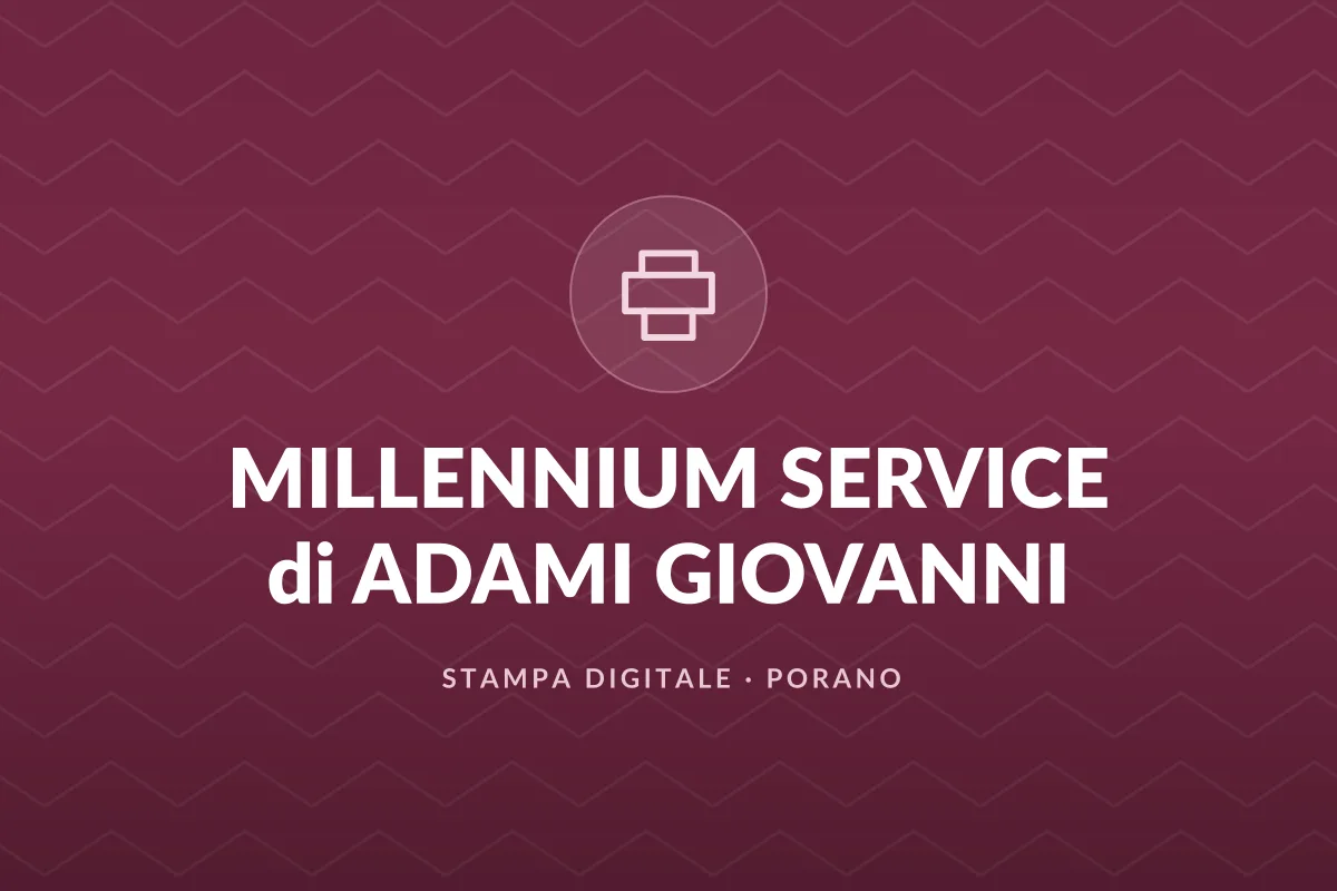 MILLENNIUM SERVICE di ADAMI GIOVANNI