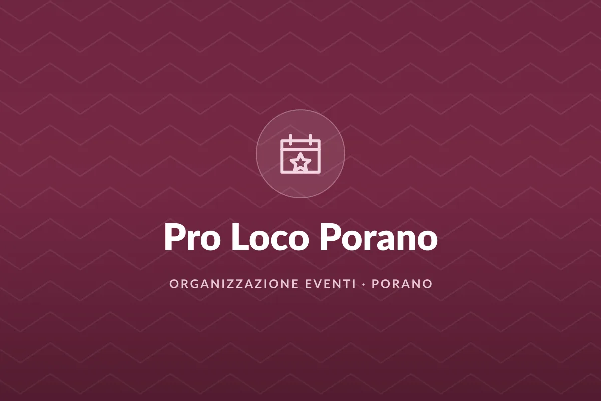 Pro Loco Porano
