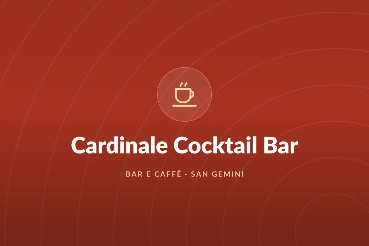 Cardinale Cocktail Bar