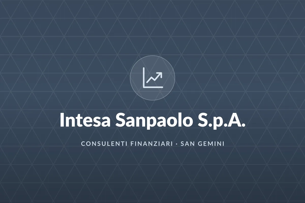 Intesa Sanpaolo S.p.A.