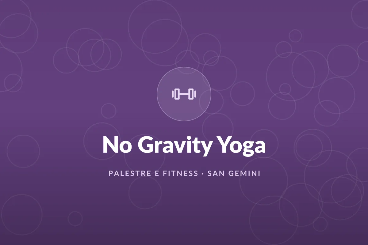 No Gravity Yoga