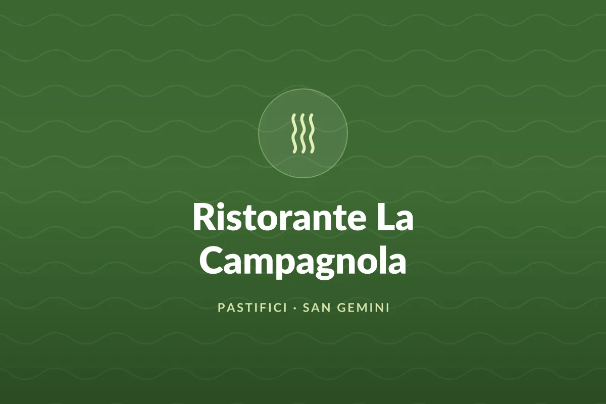 Ristorante La Campagnola