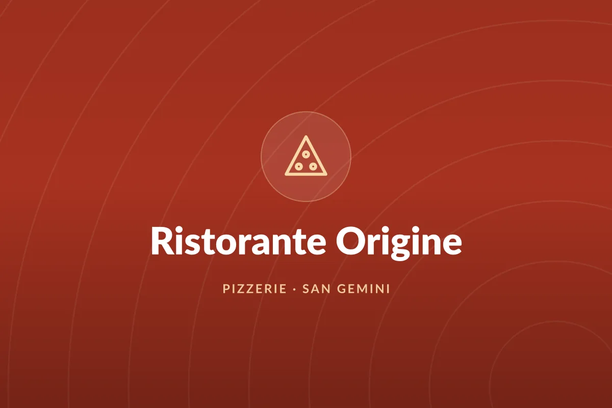 Ristorante Origine