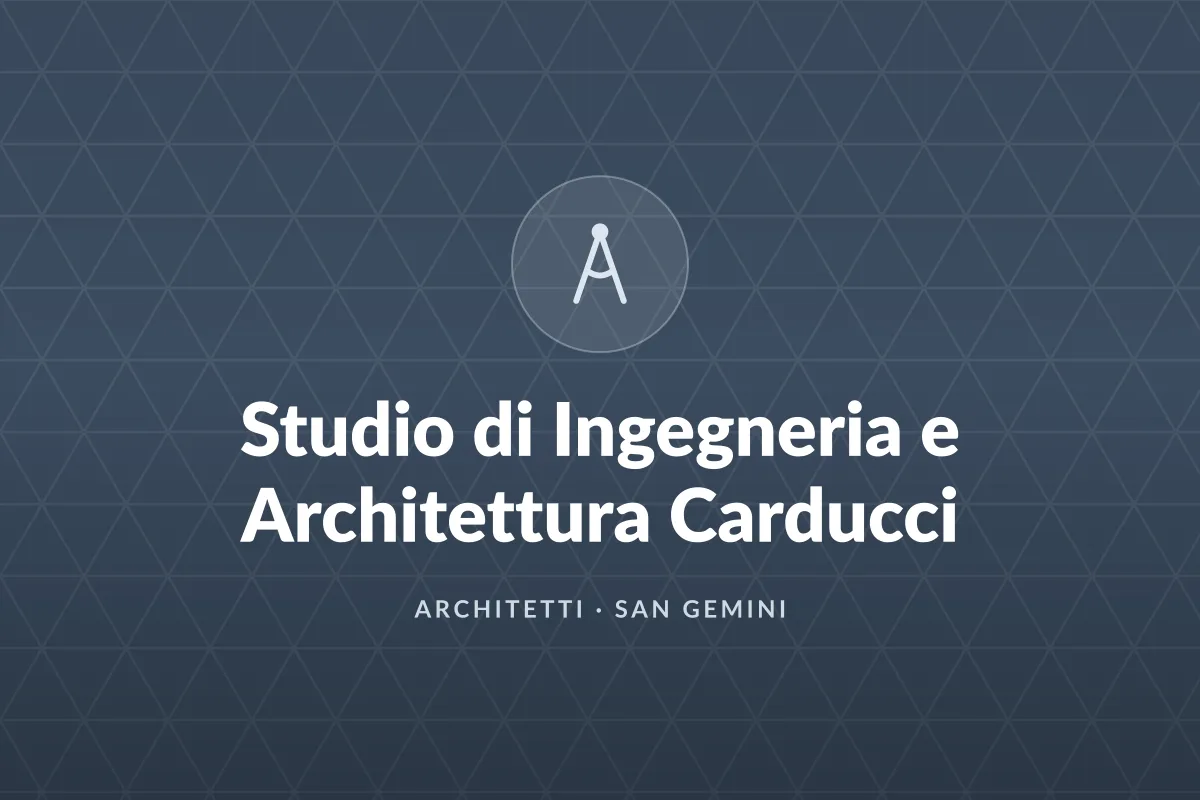Studio di Ingegneria e Architettura Carducci