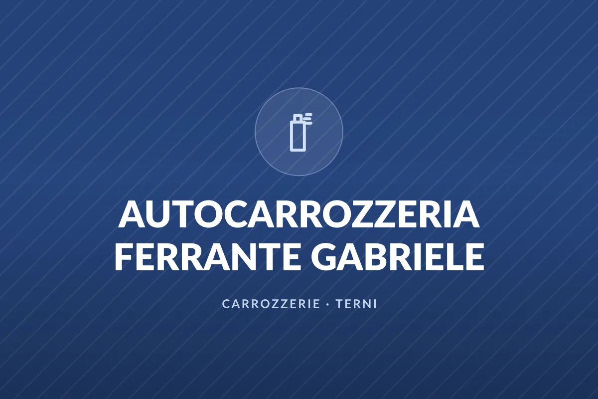 AUTOCARROZZERIA FERRANTE GABRIELE
