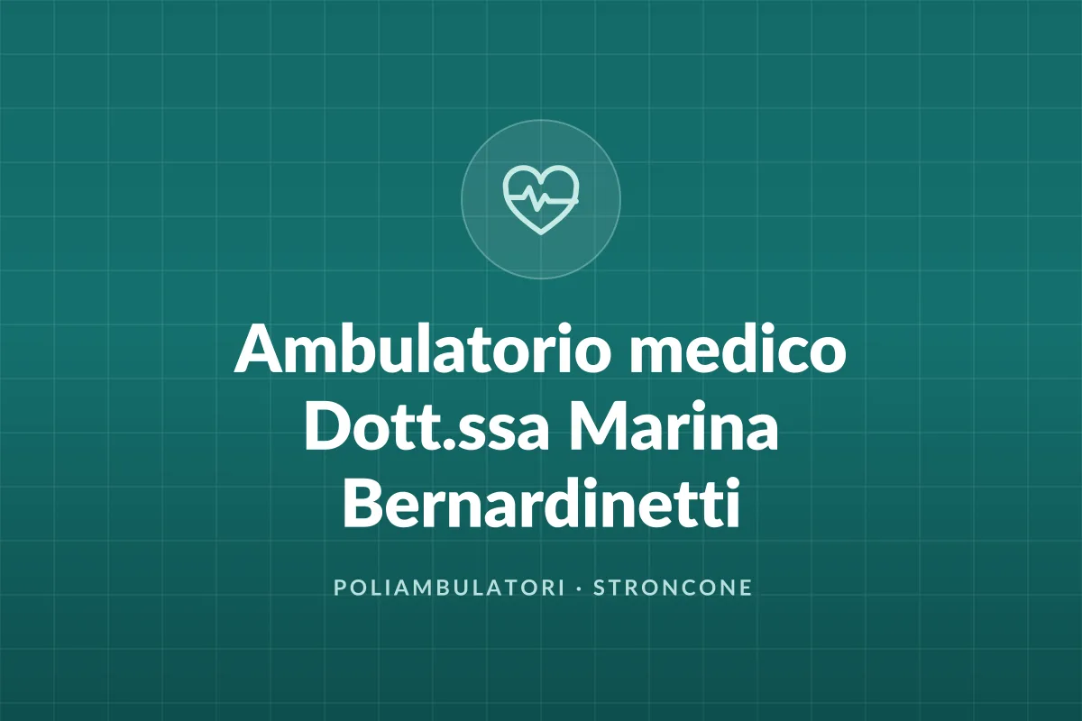 Ambulatorio medico Dott.ssa Marina Bernardinetti