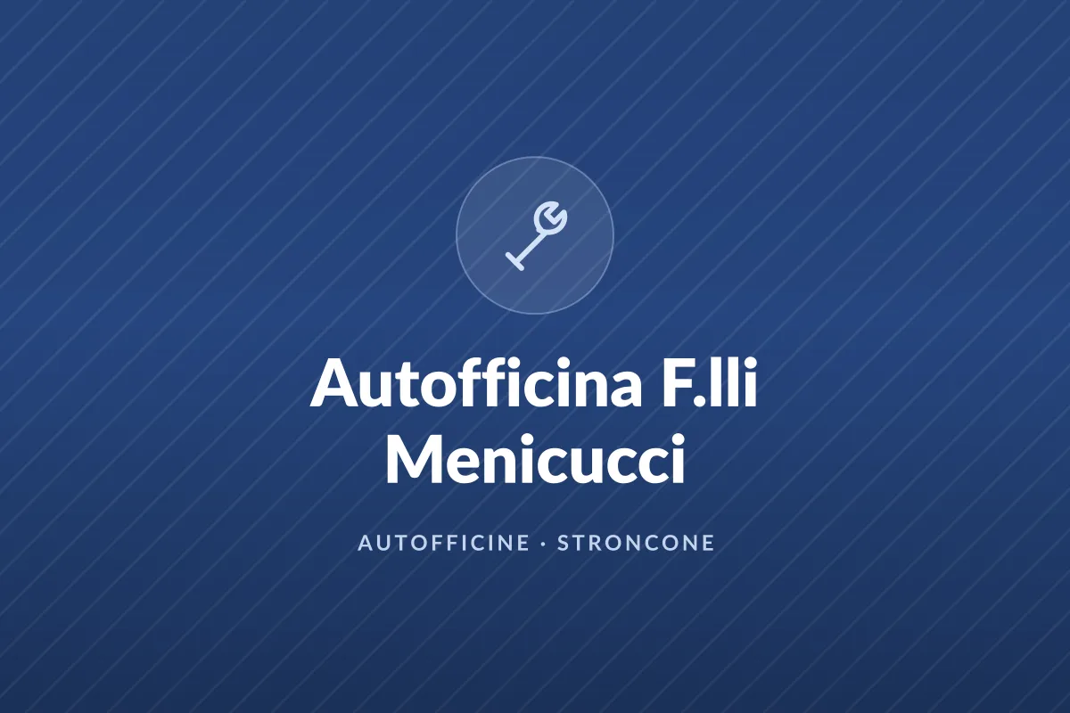 Autofficina F.lli Menicucci
