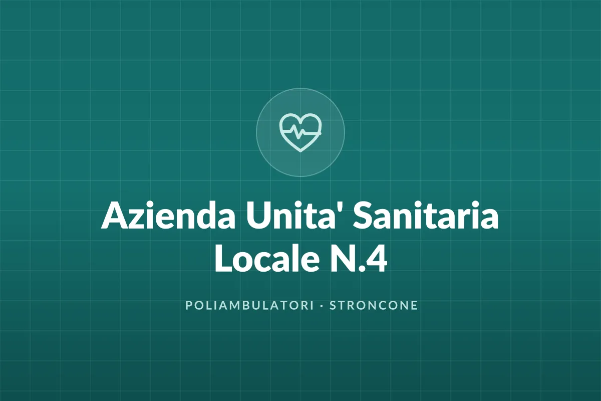 Azienda Unita' Sanitaria Locale N.4