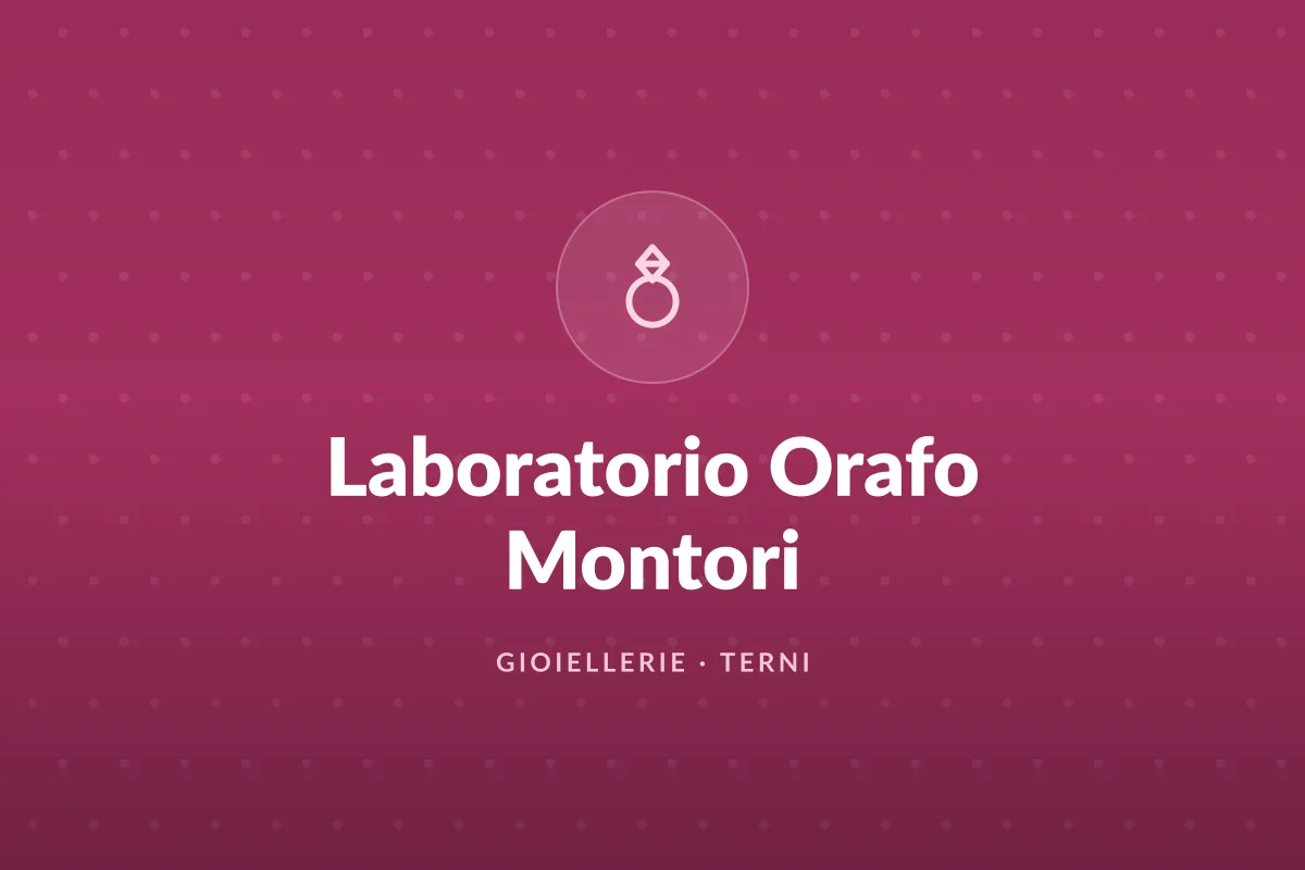 Laboratorio Orafo Montori
