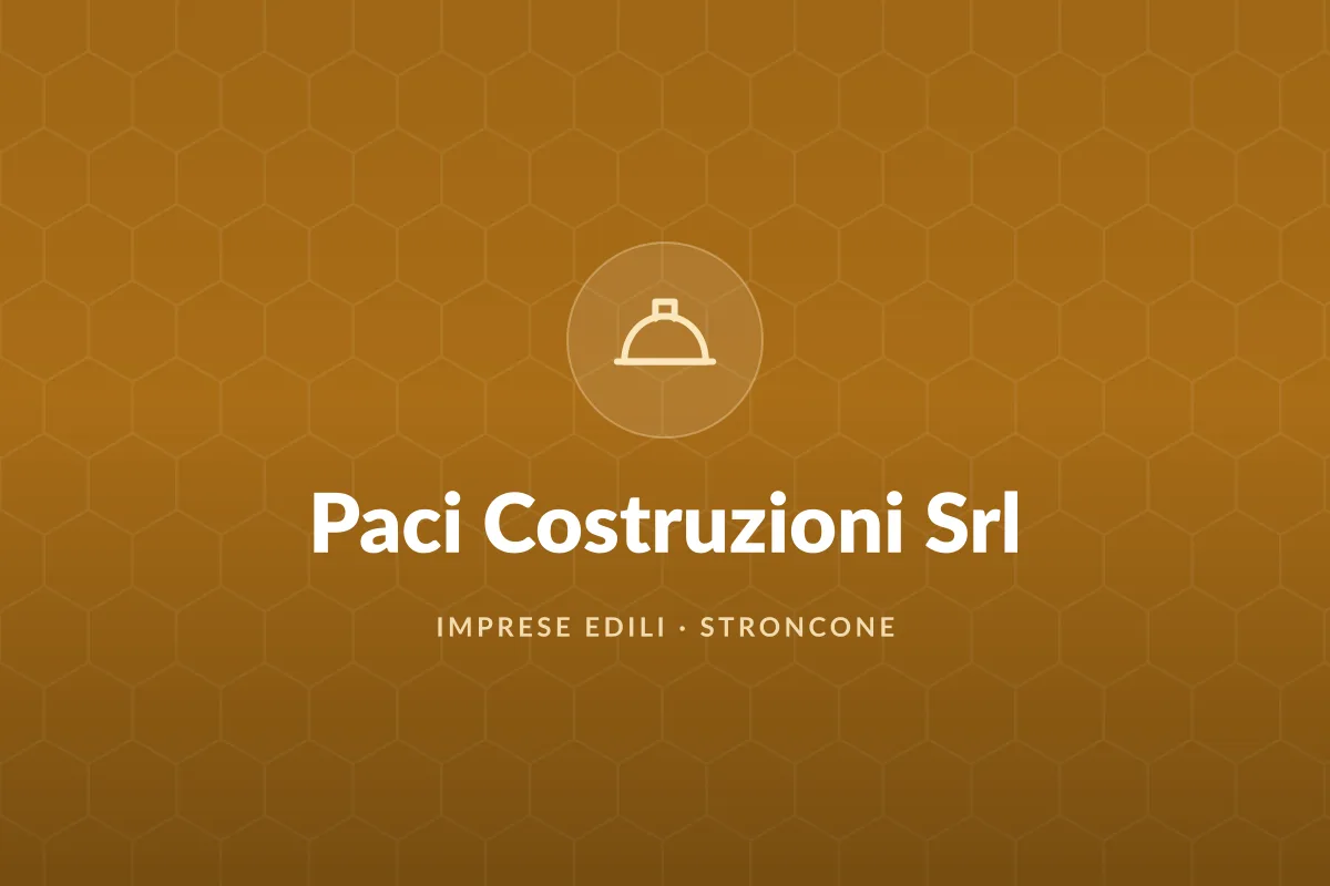 Paci Costruzioni Srl