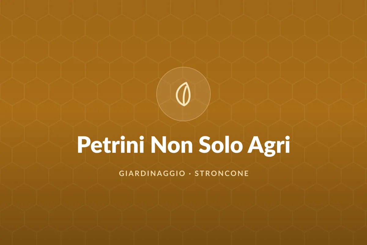 Petrini Non Solo Agri