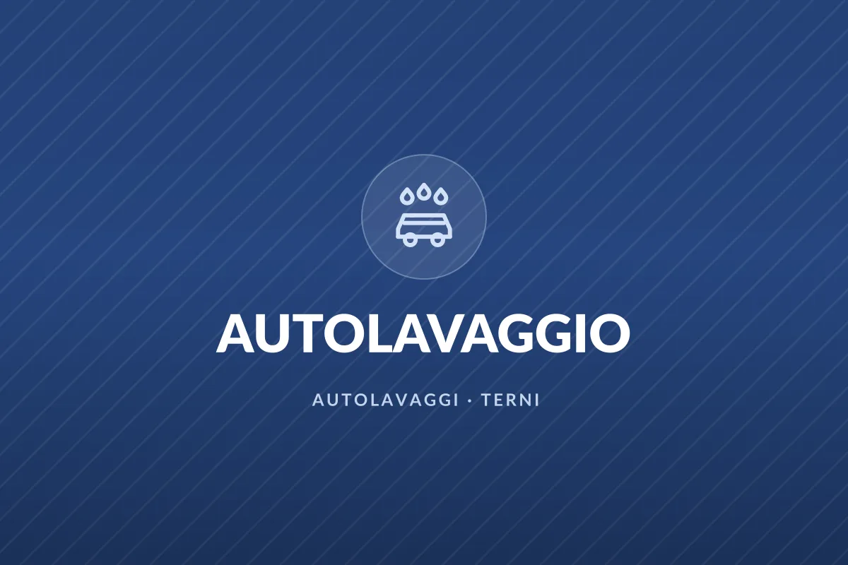 AUTOLAVAGGIO