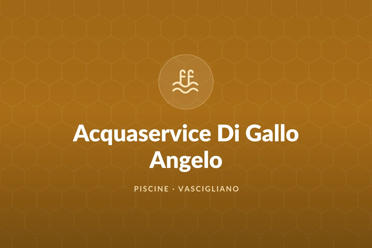 Acquaservice Di Gallo Angelo