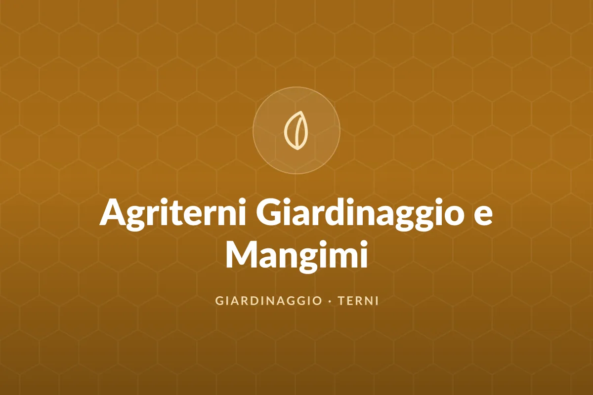 Agriterni Giardinaggio e Mangimi