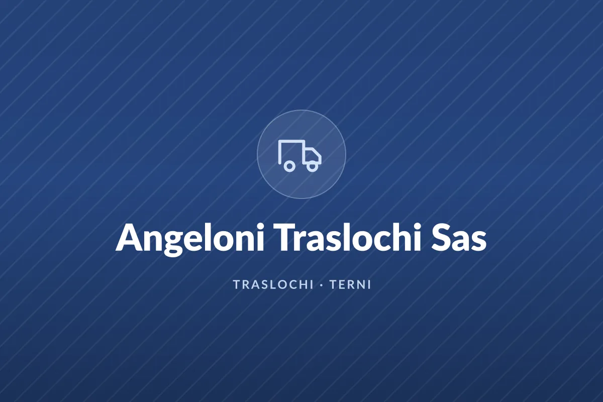 Angeloni Traslochi Sas