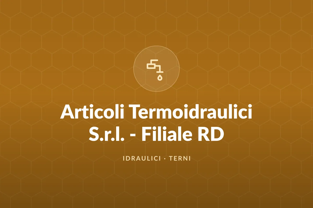 Articoli Termoidraulici S.r.l. - Filiale RD
