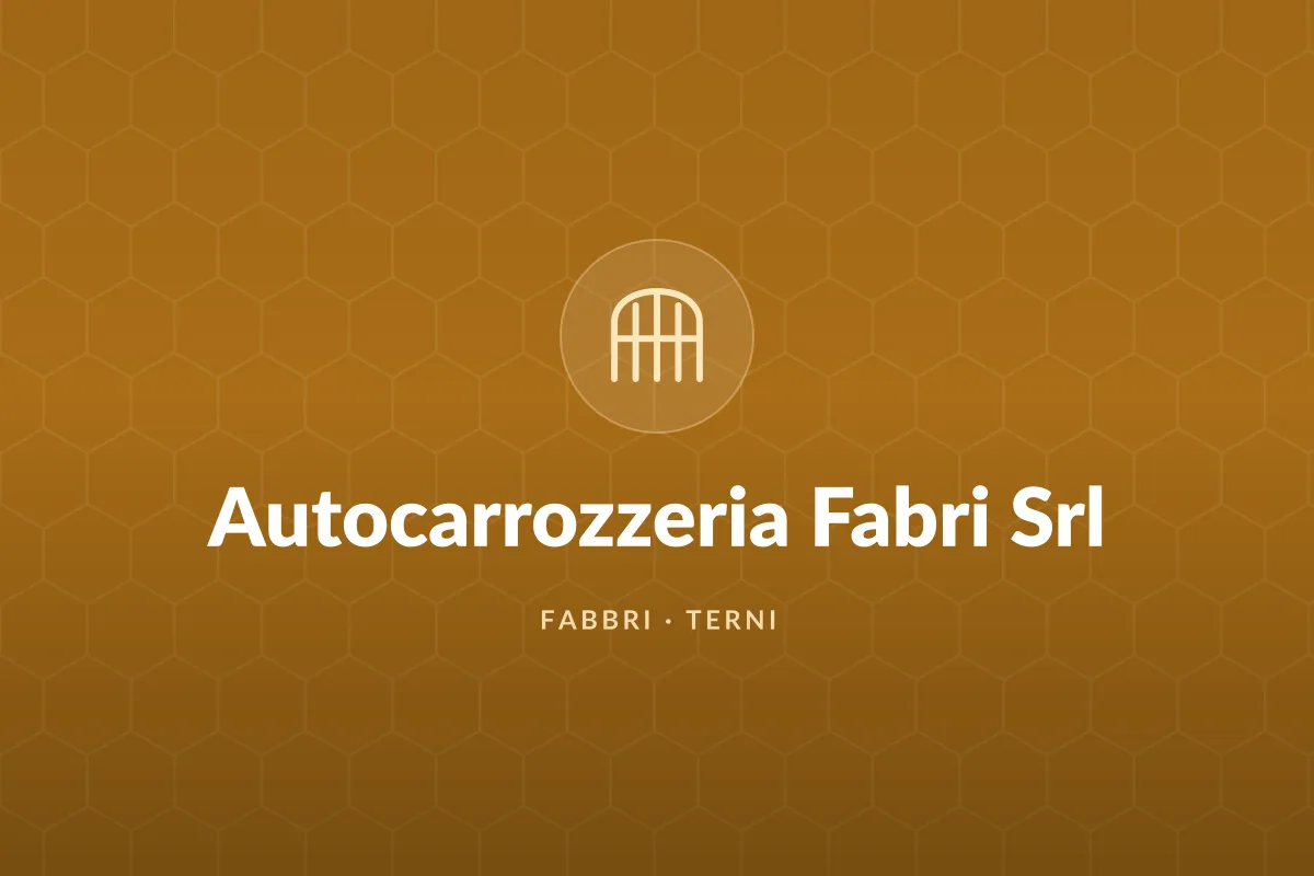 Autocarrozzeria Fabri Srl