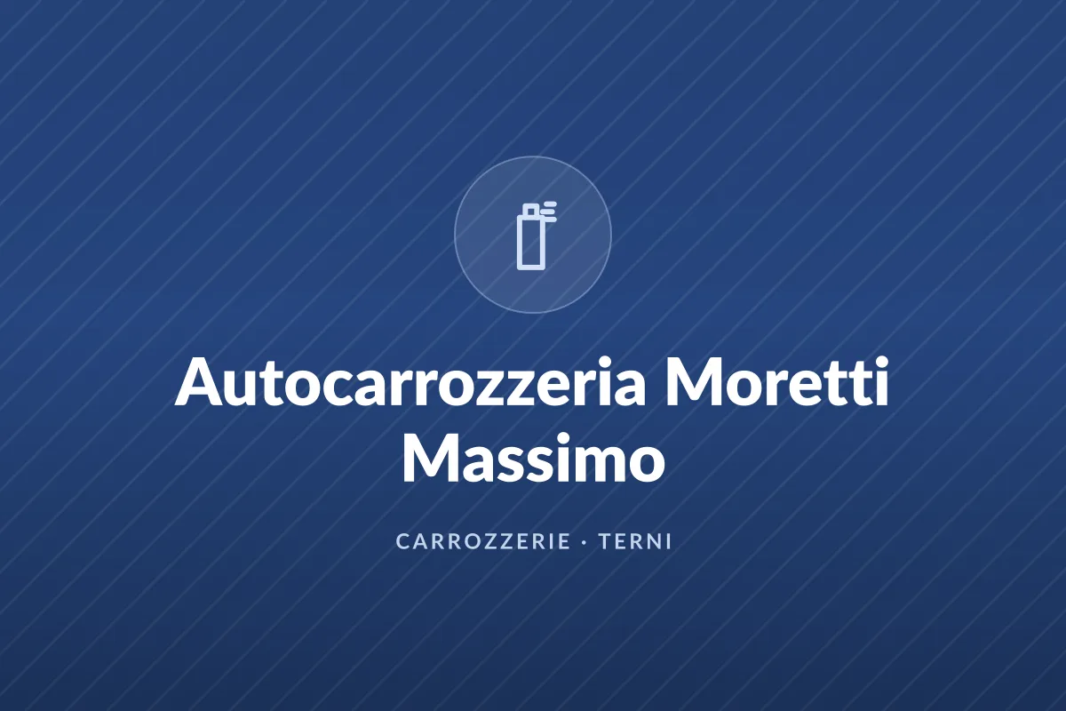 Autocarrozzeria Moretti Massimo