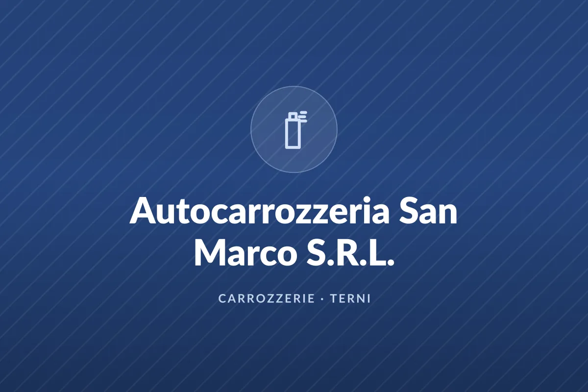 Autocarrozzeria San Marco S.R.L.