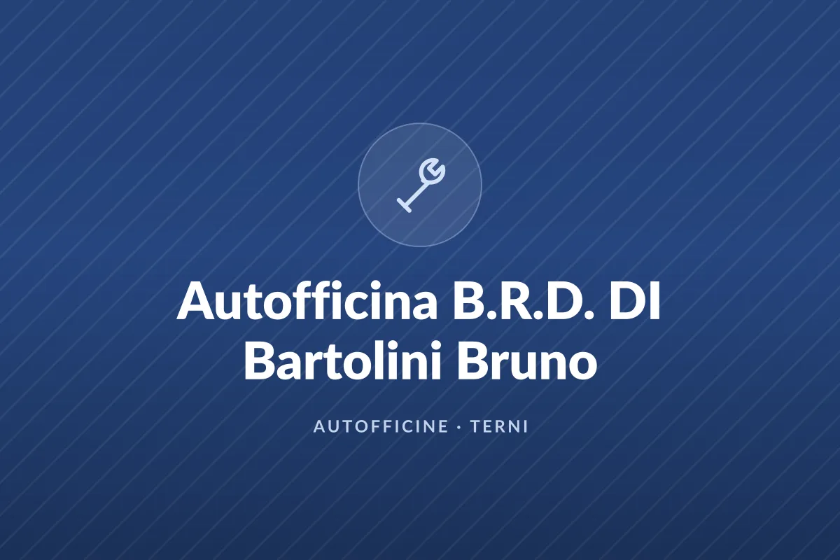 Autofficina B.R.D. DI Bartolini Bruno