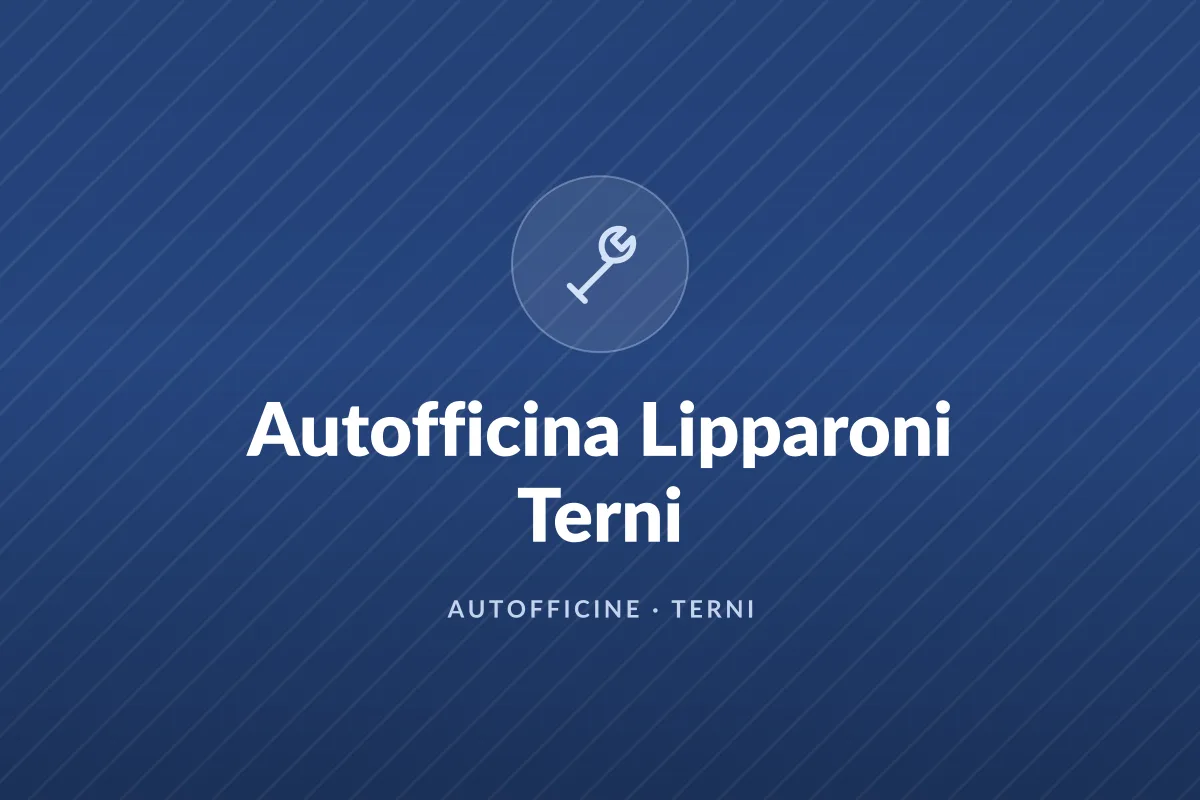 Autofficina Lipparoni Terni