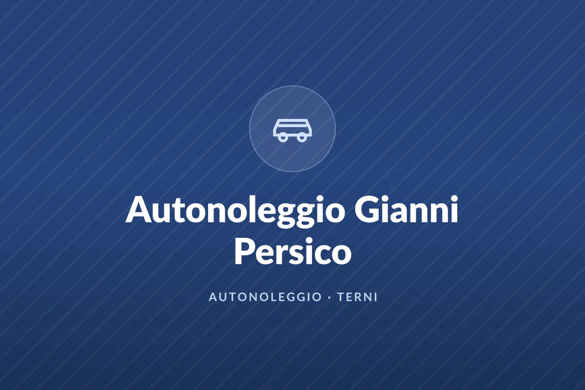 Autonoleggio Gianni Persico