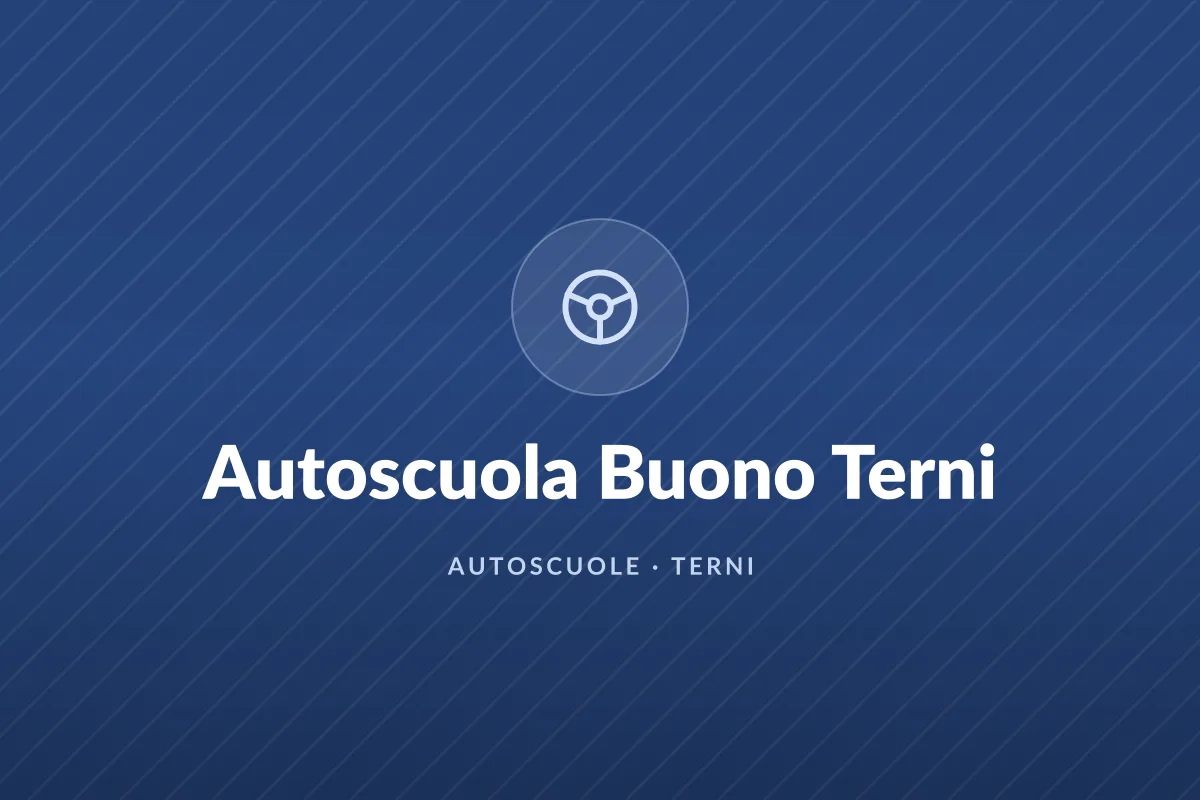 Autoscuola Buono Terni