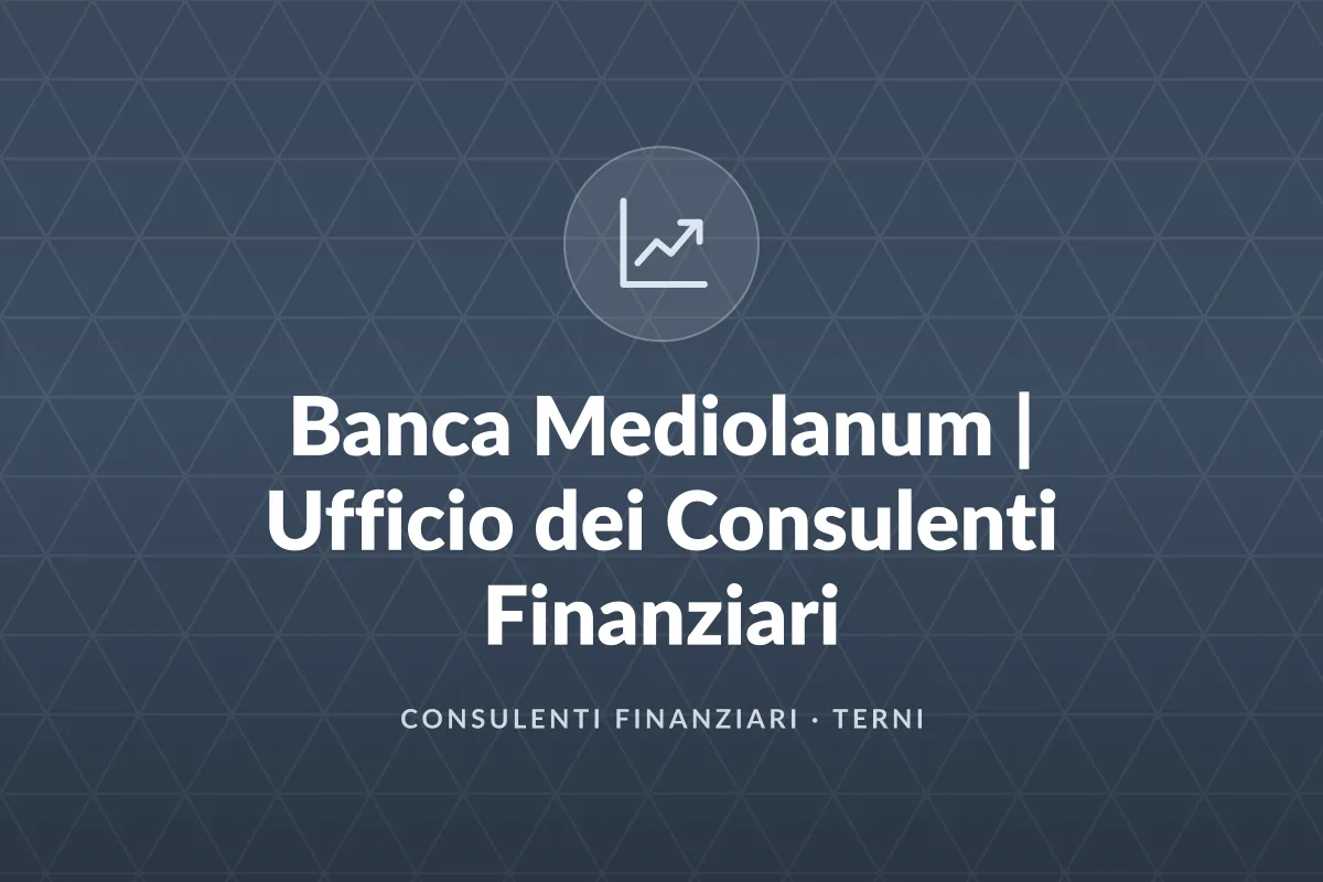 Banca Mediolanum | Ufficio dei Consulenti Finanziari