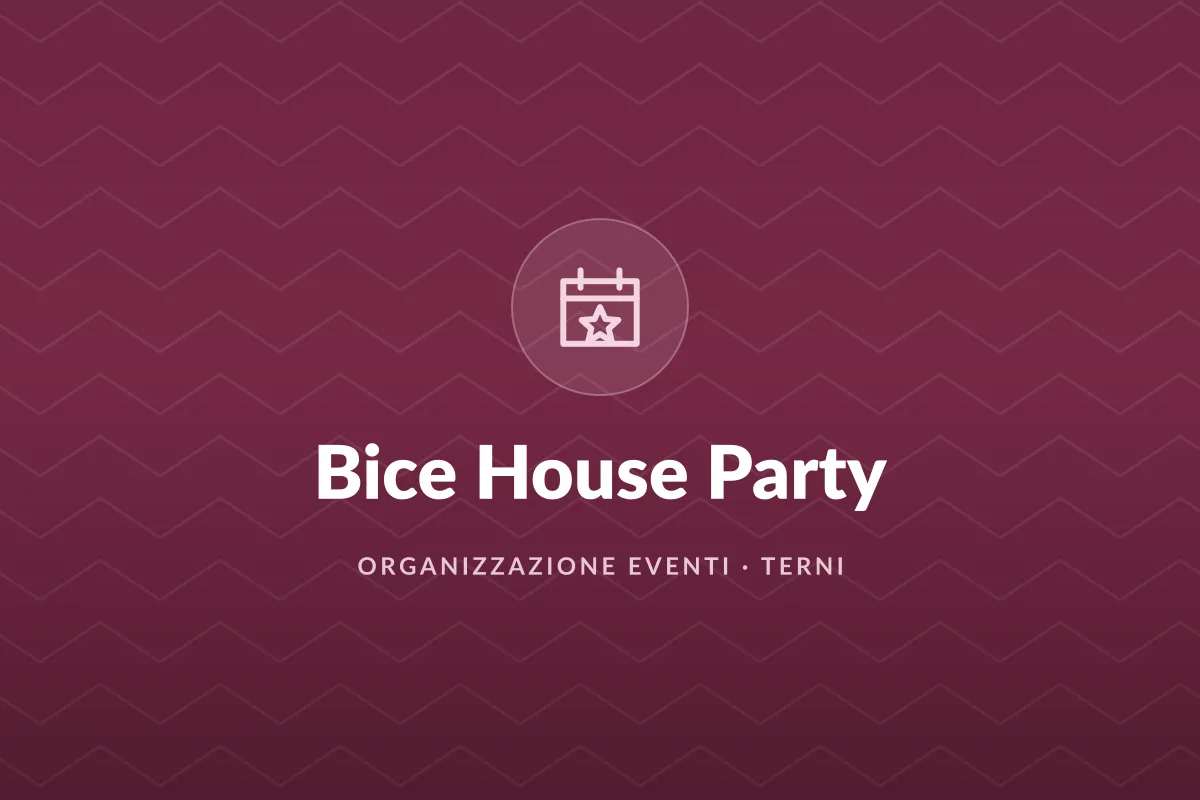 Bice House Party