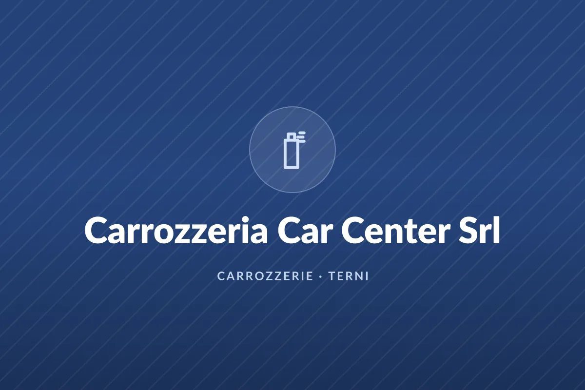 Carrozzeria Car Center Srl