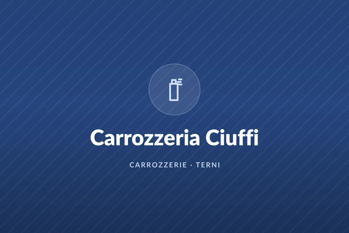 Carrozzeria Ciuffi