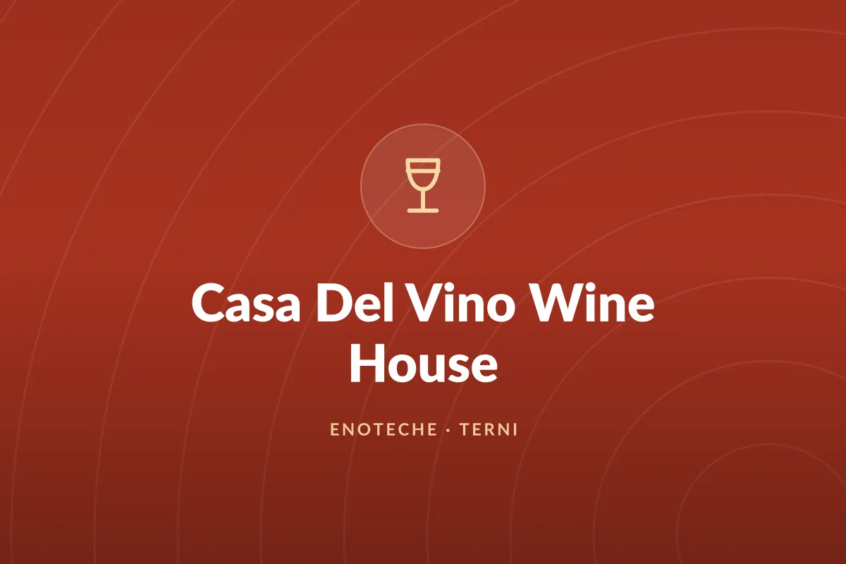 Casa Del Vino Wine House
