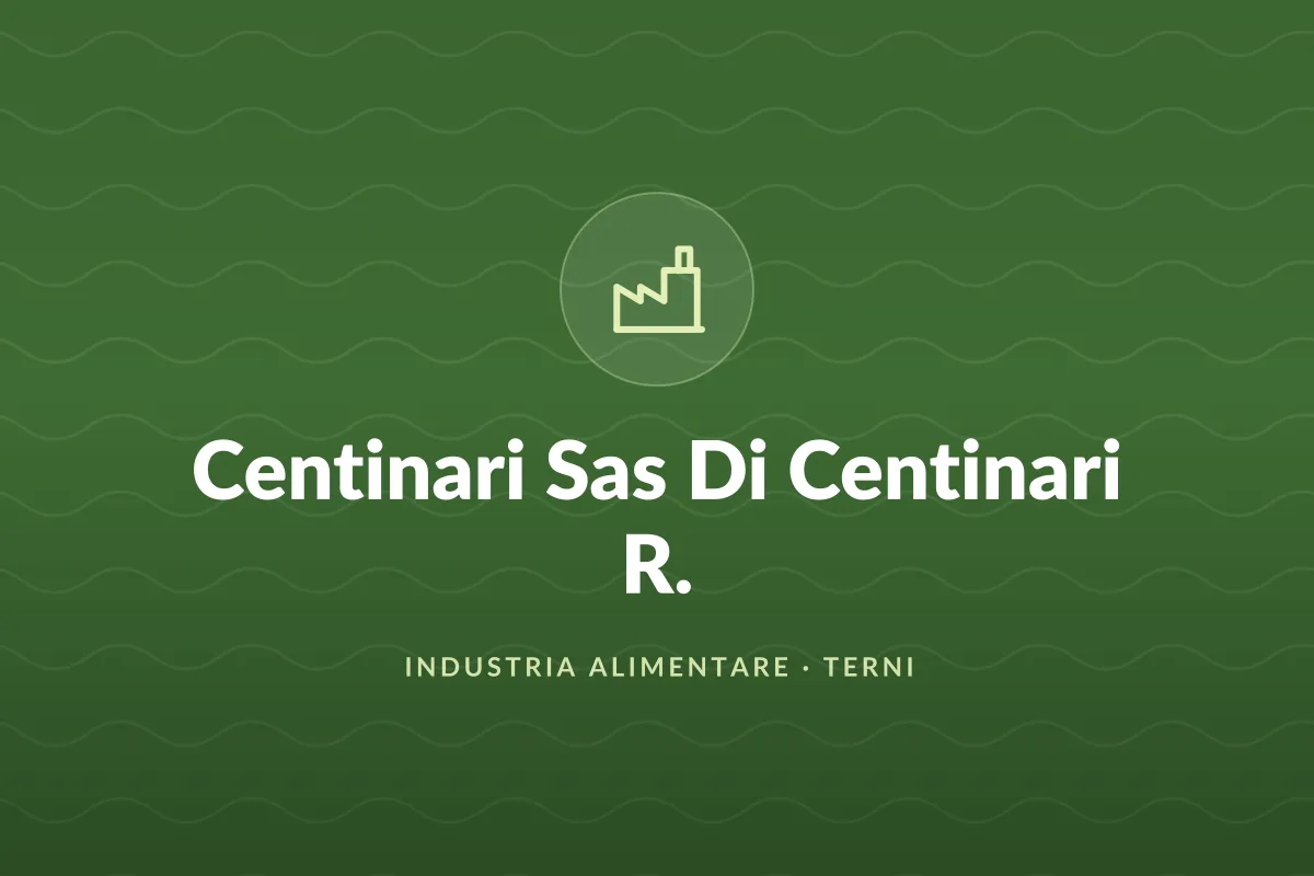 Centinari Sas Di Centinari R.