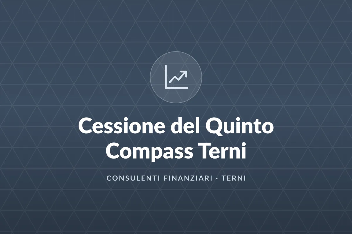 Cessione del Quinto Compass Terni
