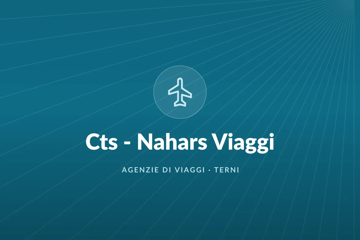 Cts - Nahars Viaggi