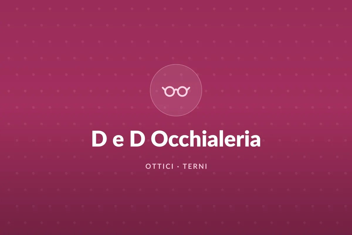 D e D Occhialeria