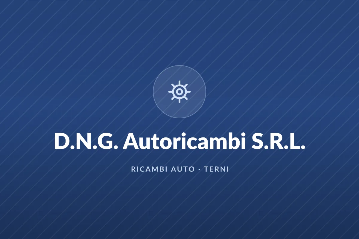 D.N.G. Autoricambi S.R.L.