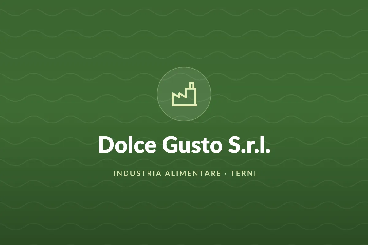Dolce Gusto S.r.l.