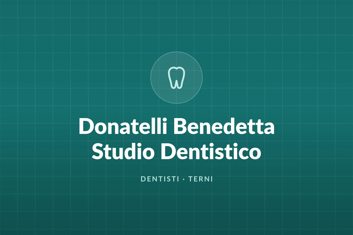 Donatelli Benedetta Studio Dentistico