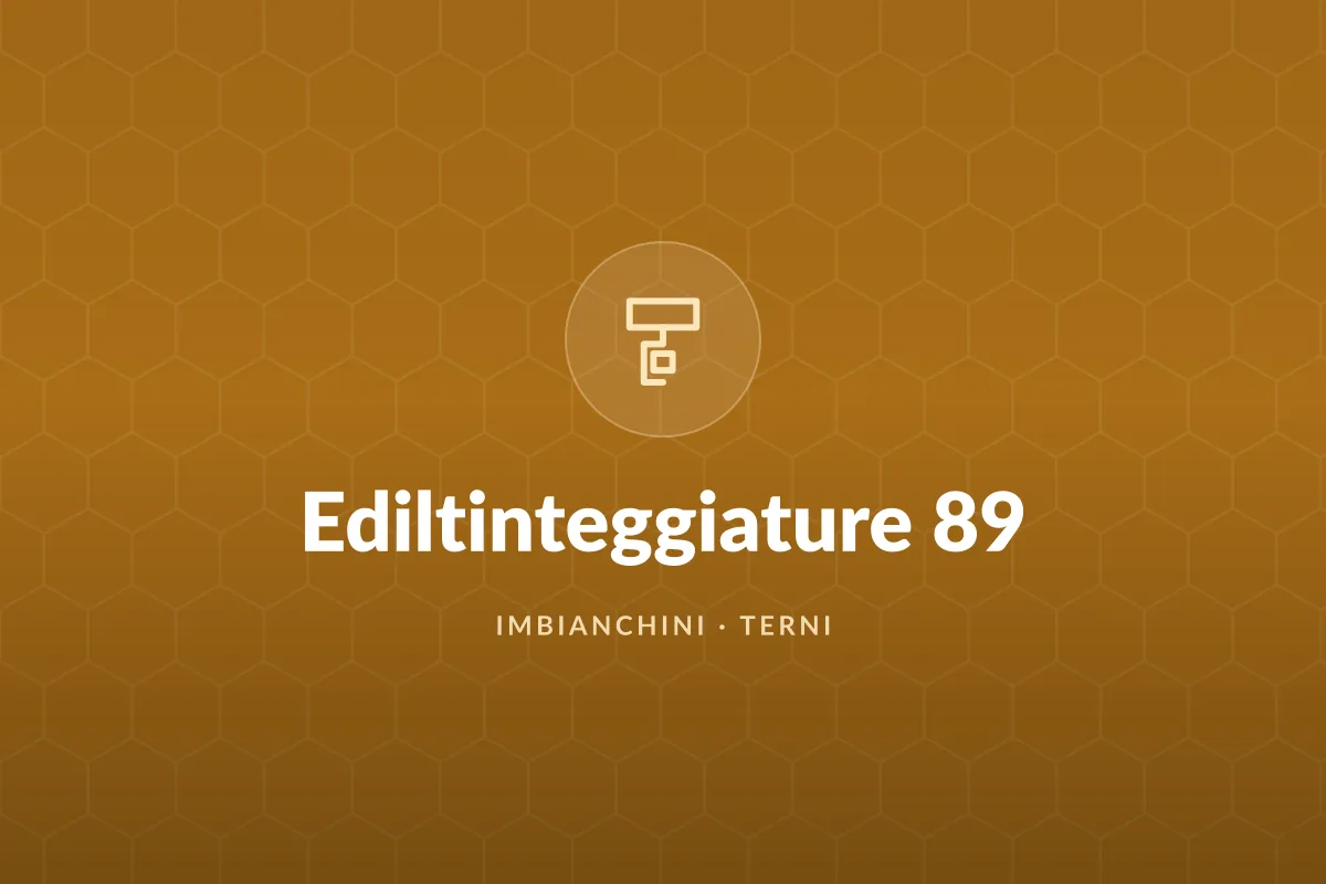 Ediltinteggiature 89