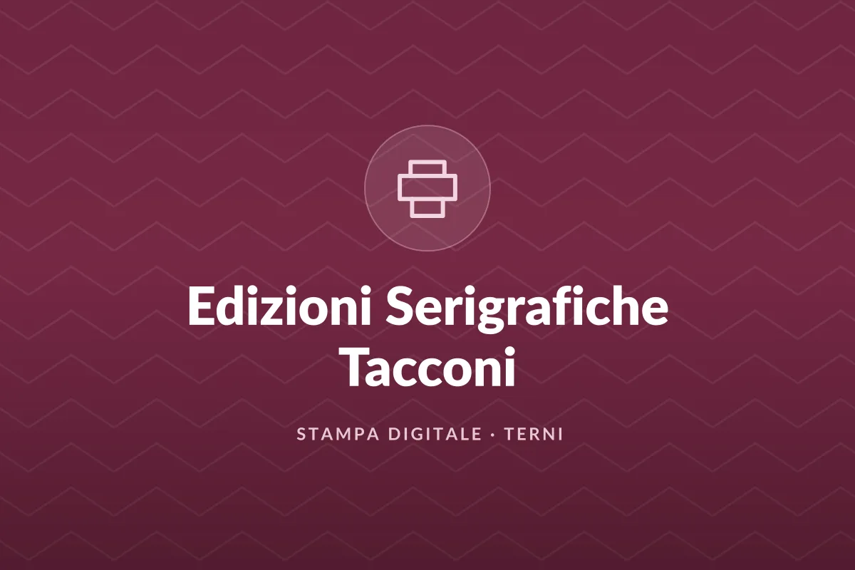 Edizioni Serigrafiche Tacconi