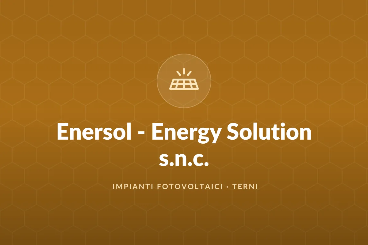 Enersol - Energy Solution s.n.c.