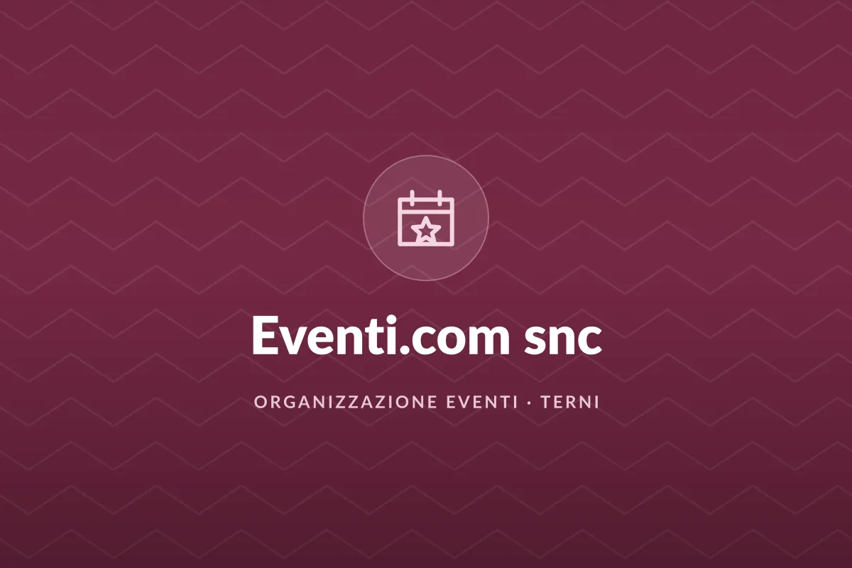 Eventi.com snc