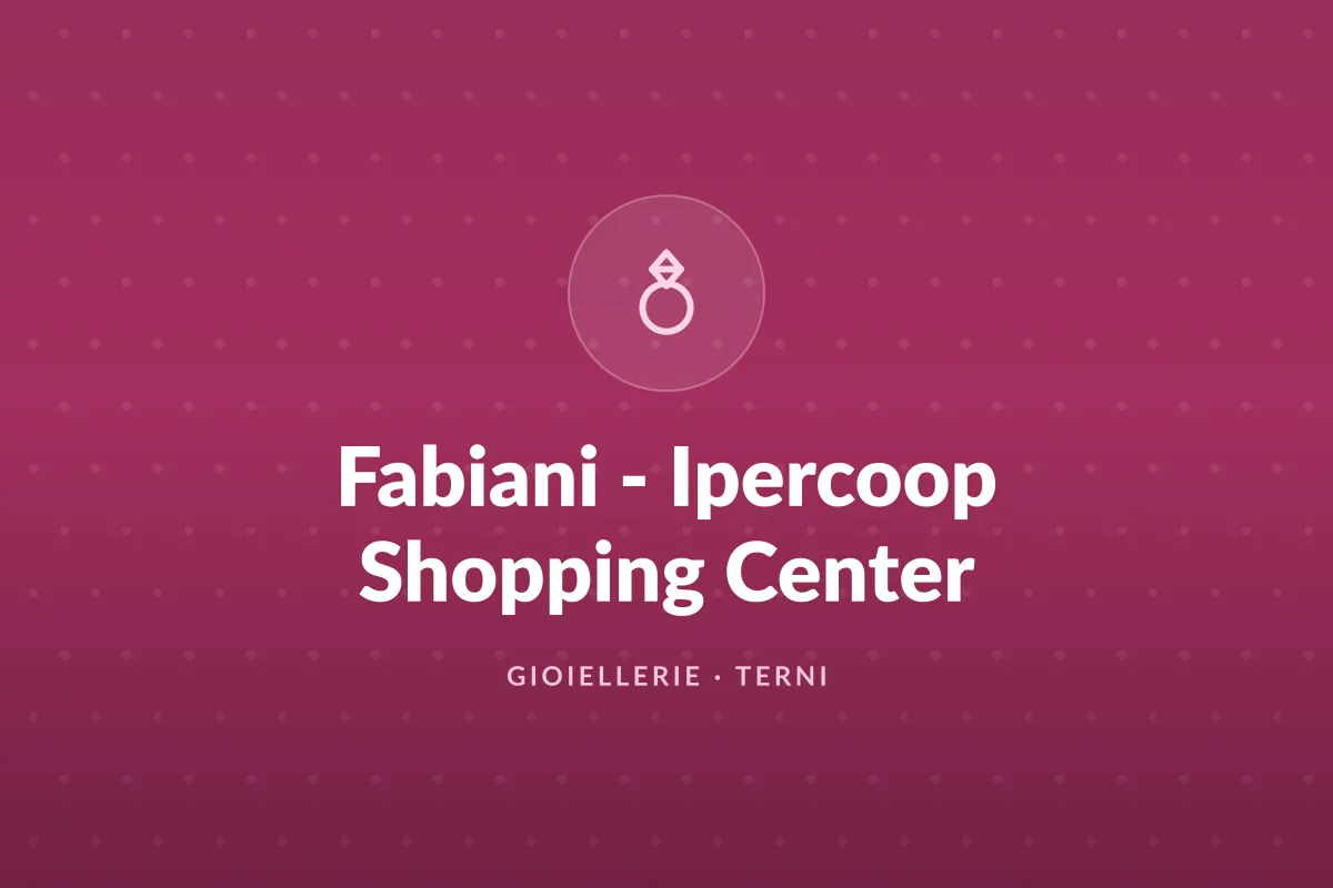 Fabiani - Ipercoop Shopping Center