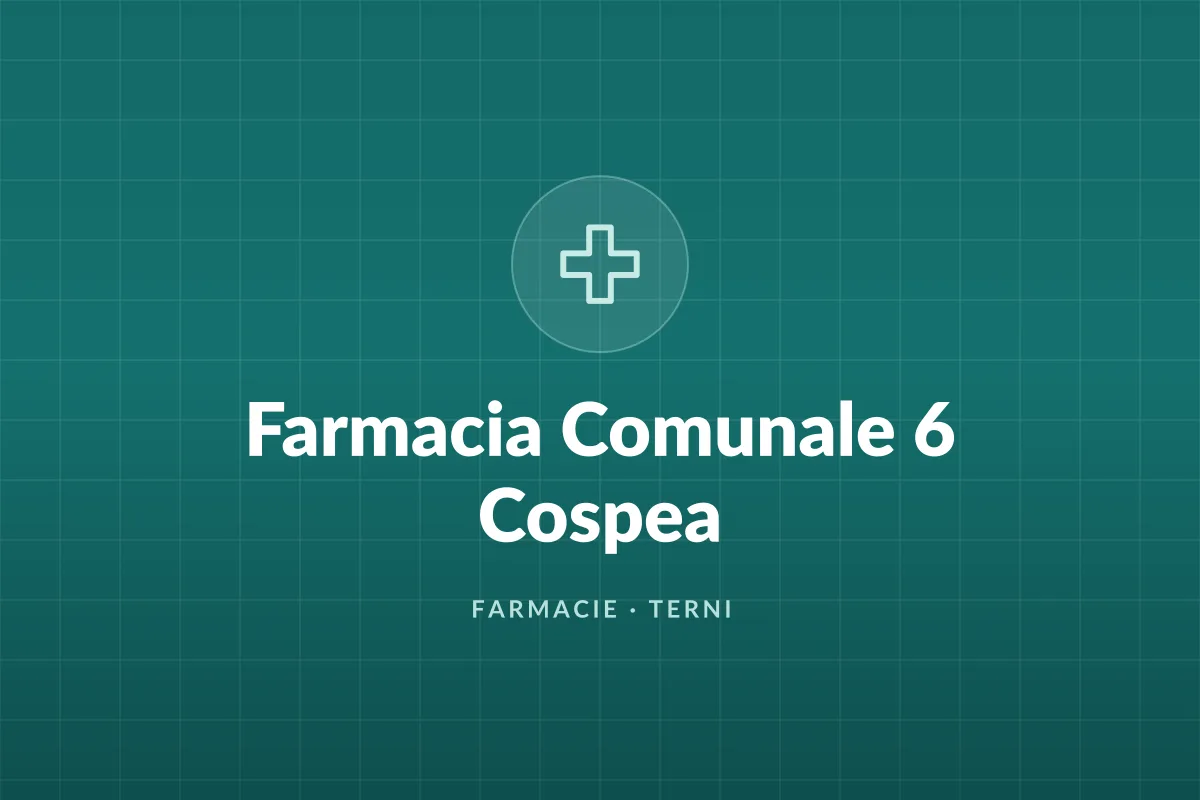 Farmacia Comunale 6 Cospea