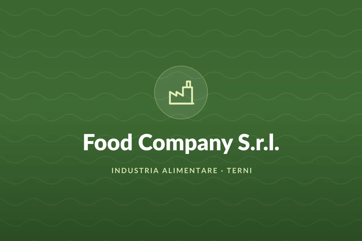 Food Company S.r.l.